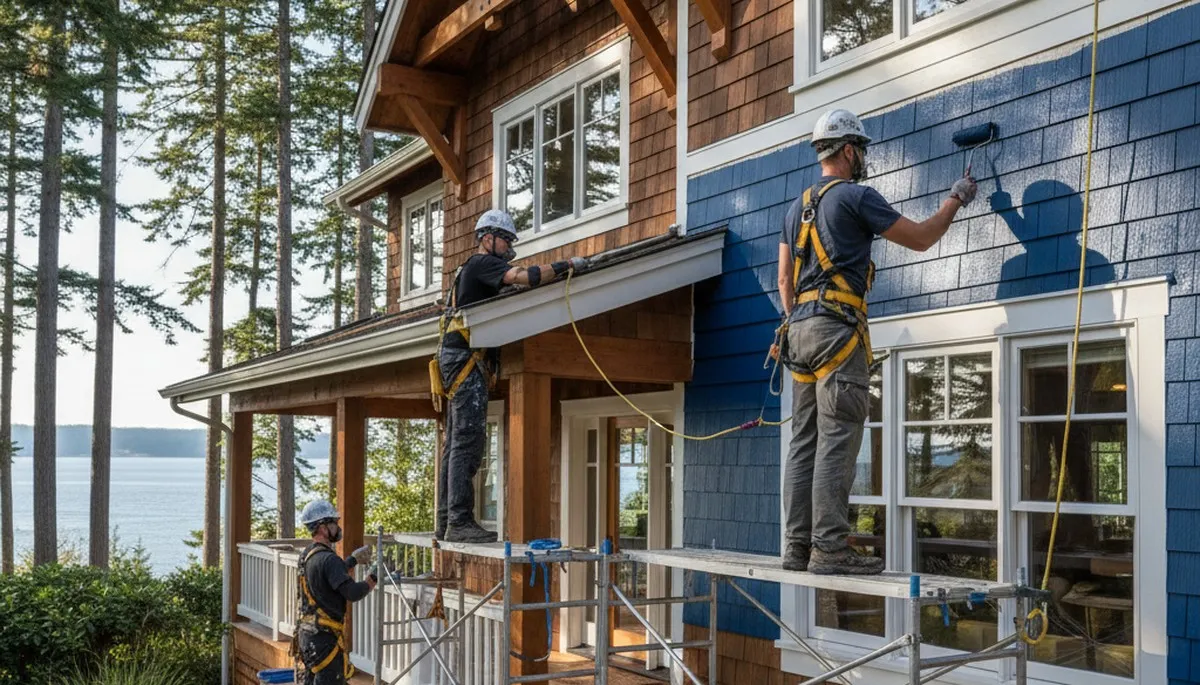 Tacoma, WA painting contractor providing professional house painting services