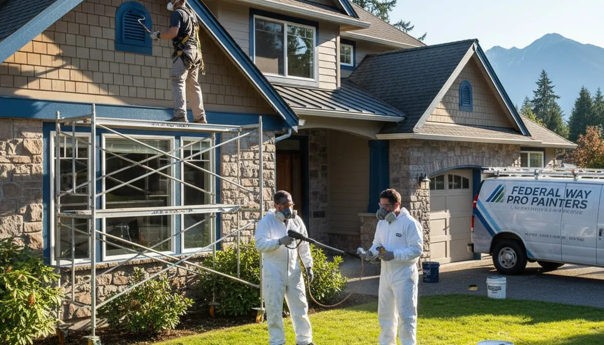 Tacoma, WA painting contractor providing professional house painting services