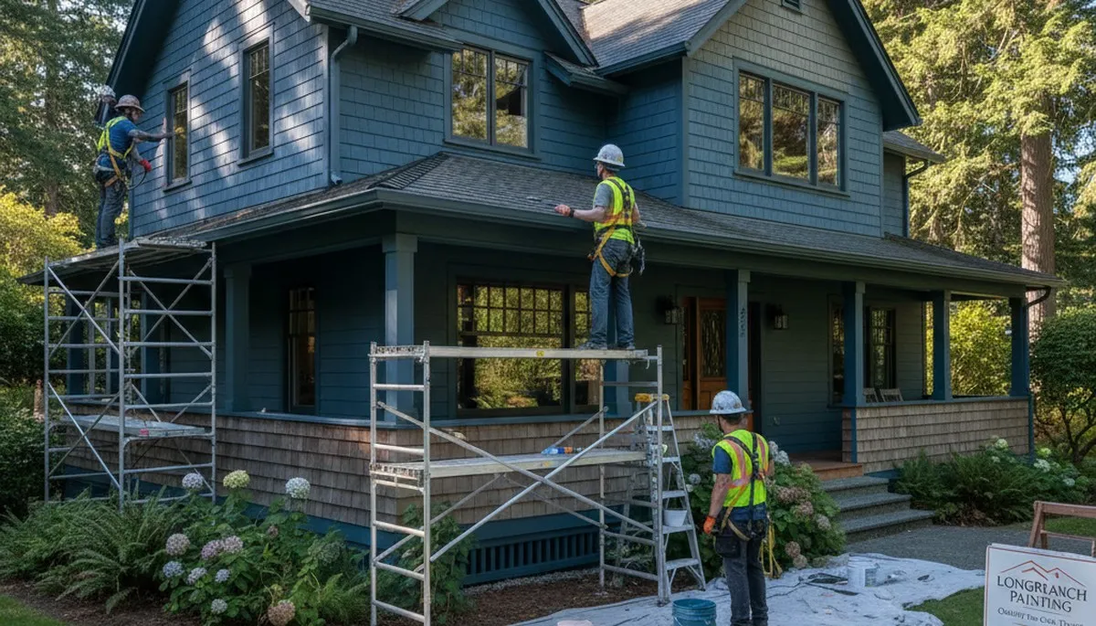 Professional house painting services in Tacoma, WA for residential exterior and interior projects