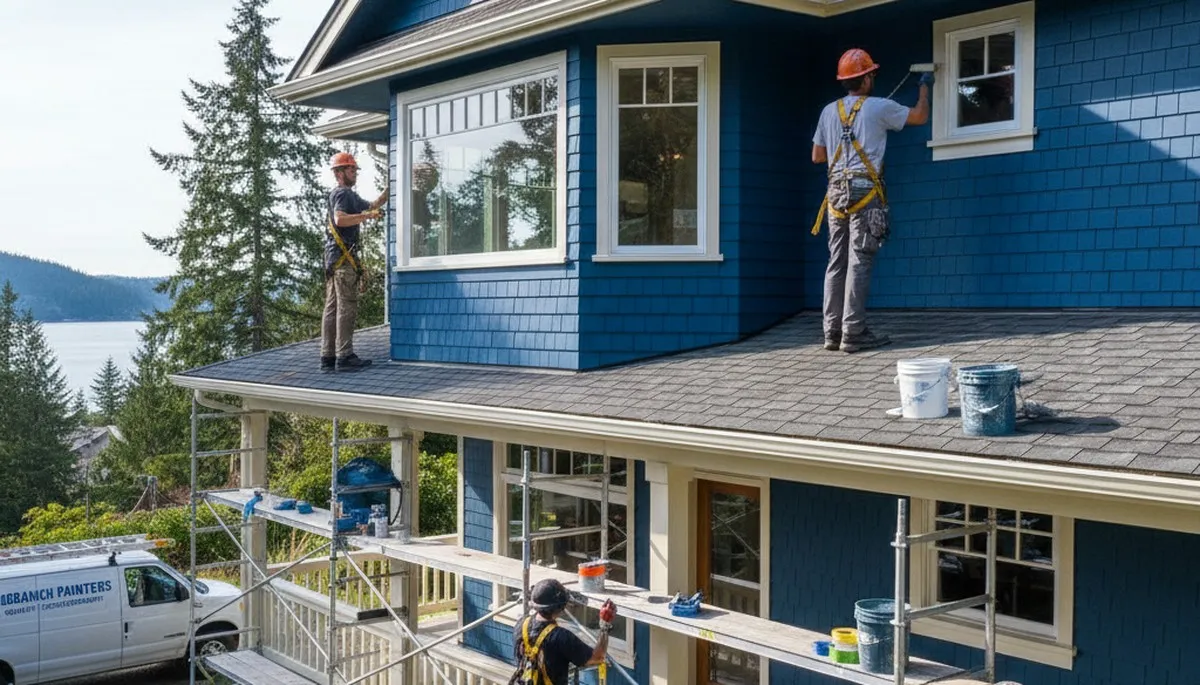 Tacoma, WA house painters providing interior and exterior painting services