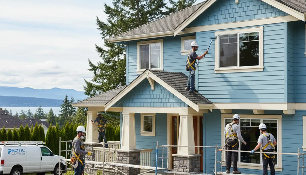 Professional house painting service in Tacoma, WA for interior and exterior homes