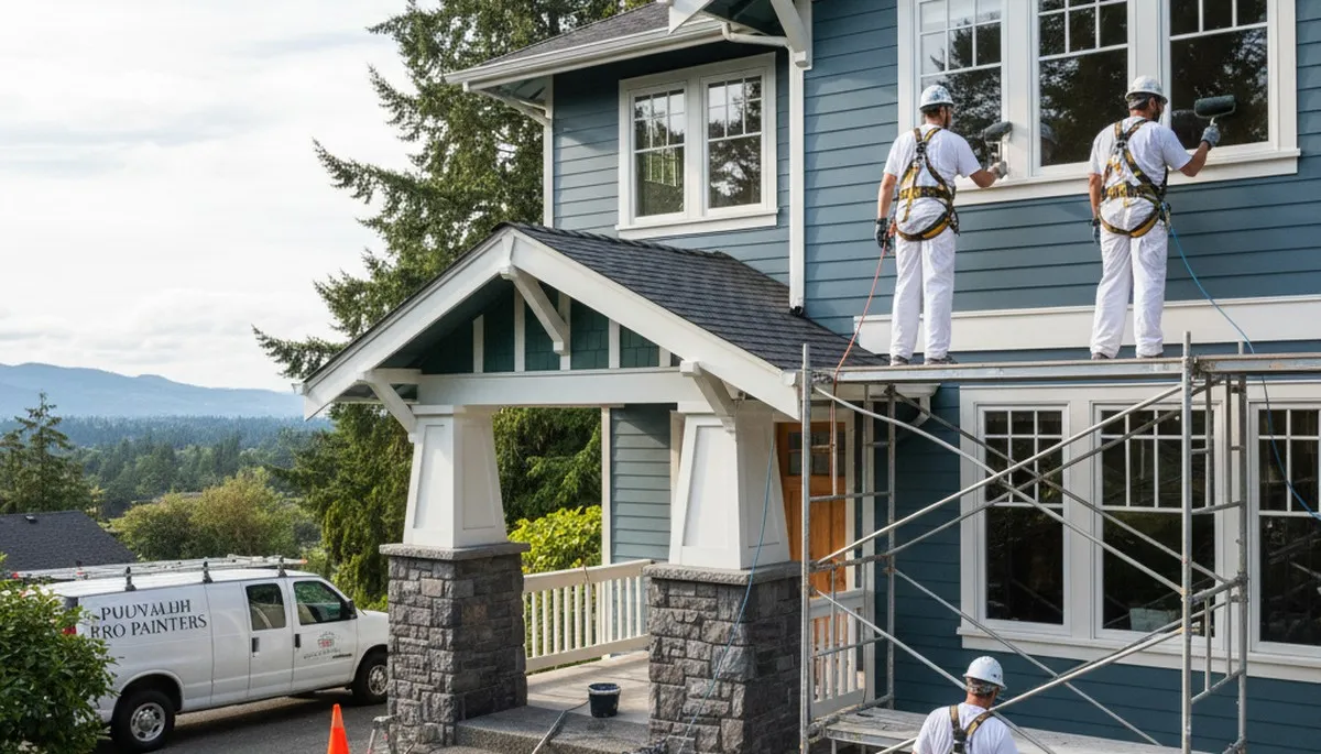 Professional house painting services in Tacoma, WA for interior and exterior homes