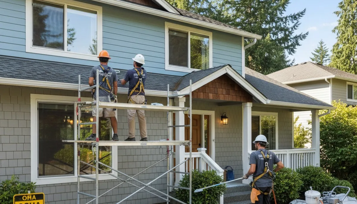 Tacoma, WA painting contractor providing expert house painting services for local homes