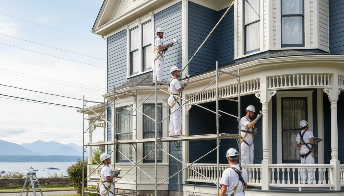 Professional house painters serving Tacoma, WA for interior and exterior painting services
